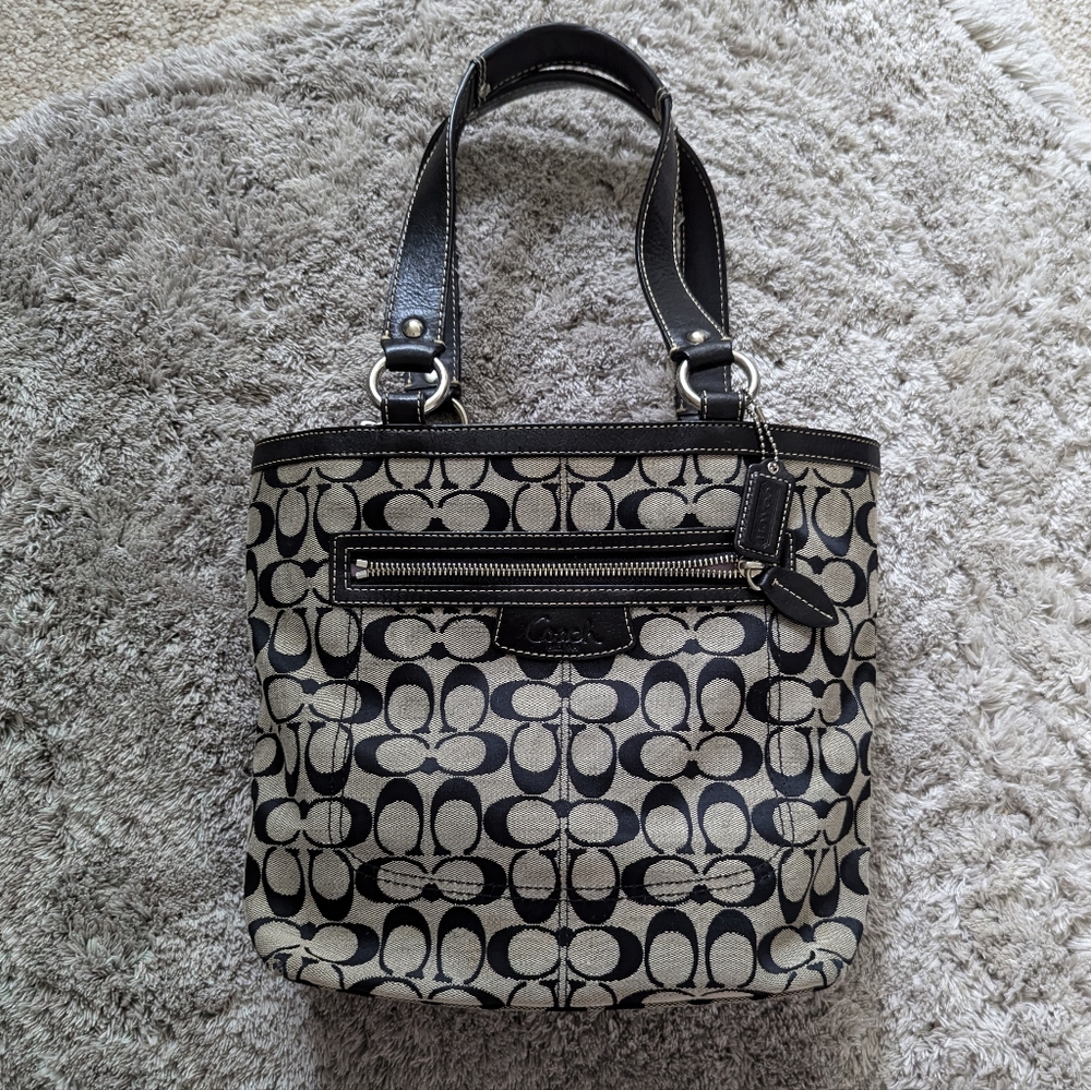 Coach vintage Penelope canvas tote bag